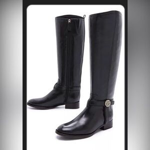 Tory Burch Bristol Leather Boots Size 8.5